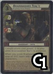 Brainwashed Teal'c, Faithful First Prime - Foil